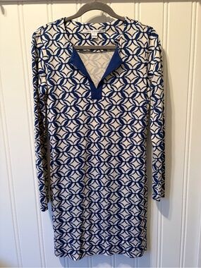 Diane von Furstenberg Silk Jersey Tunic Dress Size 8